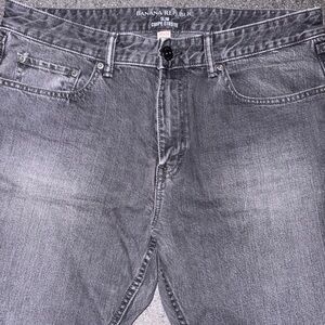Banana Republic 36/32 slim light black/charcoal jeans - never worn
